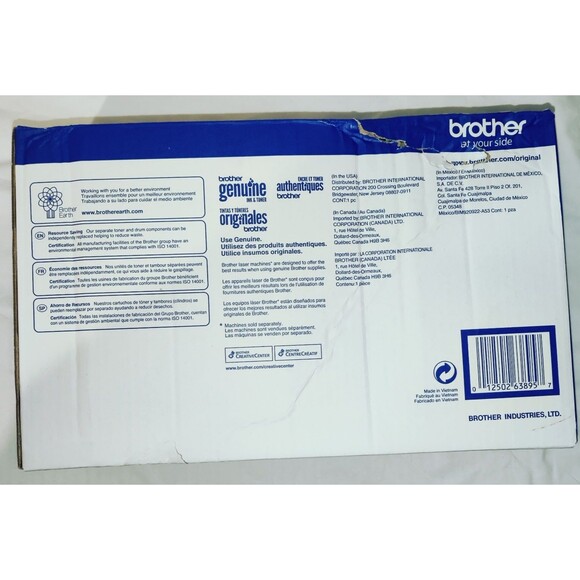 Genuine Brother DR630 Drum Unit High Yield for MFC-L2700DW, DCP-L2540DW NEW - Picture 9 of 10